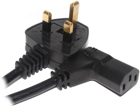 5m Angled Long Mains Power Lead Cable For Samsung LCD TV