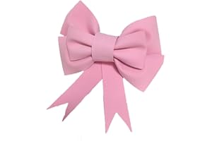 Hrlace Riesen Schleifen Große Dekoschleife Eva Schwamm Schleife Hängende Riesenschleife Weihnachtsschleifen Autoschleifen DIY Dekoschleife für Hochzeit Party Dekoration Rosa 30cm