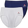 omtex Sports Cricket Special Brief for Mens, Ideal for Workout and Sports Quick Dry Moisture Wicking Underwear (Pack of 2)