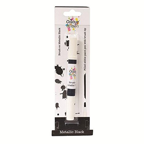Preisvergleich Produktbild Colour Splash Brush On Pen - Metallic Black