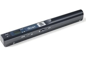 Uikdjgu Portable Scanner 900DPI Handheld A4 Document Scanner LCD Display Stöder JPG/PDF -Format Perfekt för Böcker och Bilder
