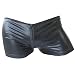 Produktbild iEFiEL Männer Unterwäsche Boxer Shorts Herren Wet Look Glatt Nachtwäsche Unterhose