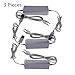 Produktbild perfk 3pcs Netzteil Steckernetzteil AC Adapter Ladegerät für Nintendo Wii Gamepad Controller