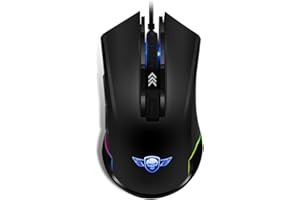 Spirit Of Gamer - Ratón Gaming M20-4000 dpi - Leds (Negro) (Playstation 5)