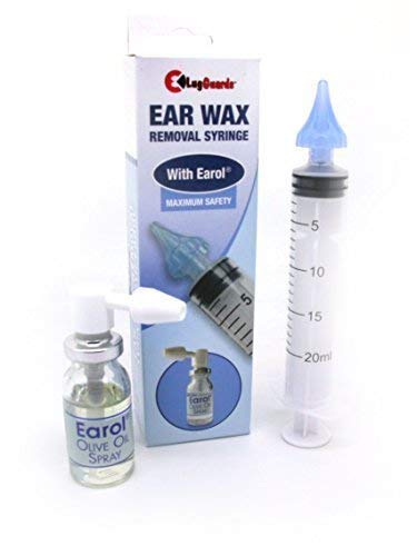 lugguards cerumen Eliminador Jeringa + earol ohrenöl, 20 ml