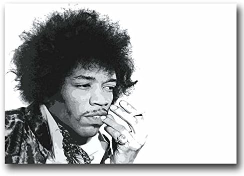 Jimi Hendrix canvas wall art print picture poster small medium large