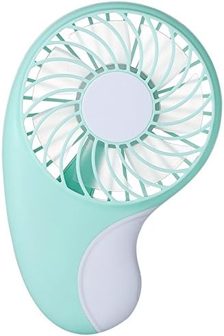 USB FANS ZHANGRONG- Battery Fan, Rechargeable Fan Protable Handheld Personal Mini 803535-3.7V Battery,3 Speeds Internal And Side Light,Cooling For Traveling,Fishing (Color : C)