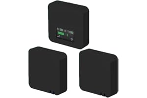 ZLIT Silikon-Schutzhülle für Rode Wireless Go GO II Mikrofon, wasserdicht, kabellos, Go Go II Mikrofon-Schutzhülle (schwarz)