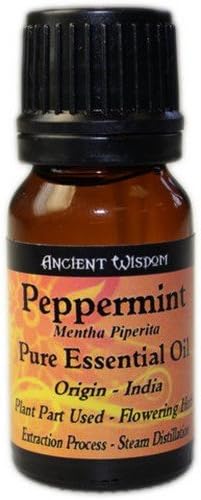 Essential Oils | Peppermint 100% Pure | Ancient Wisdom (10ml)