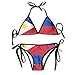 Produktbild Hipiyoled Philippinen-Flaggen-Chic Beachwear der Frauen Bikini