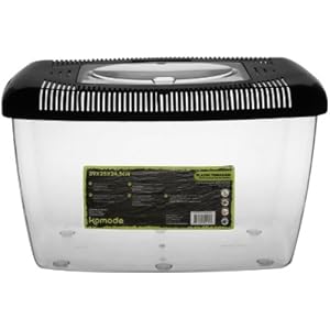 Komodo Terrarium, Kunststoff, 39 x 25 x 24,5 cm