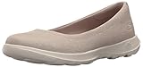 bailarinas deportivas skechers  Skechers 15393, Bailarinas con Punta Cerrada para Mujer, Beige (Taupe), 36 EU