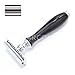 Luxury Wet Shaving Gift Set Kit - Double Edge Safety Razor, Badger Brush , Stand