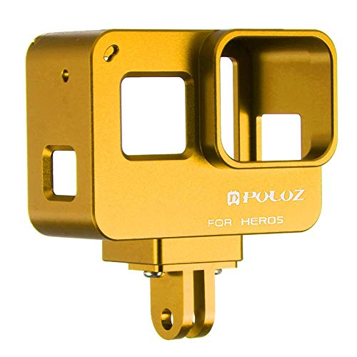 Preisvergleich Produktbild PULUZ New Hero7 (schwarz) Randzubehör Hero Metallkäfig Schutzhülle Golden
