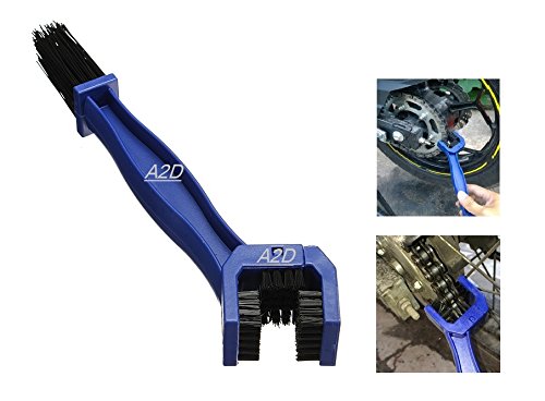 A2D 3 Side Multi-purpose Bike Chain Cleaning Brush Tool With Extra Brush-Assorted Color RS.299 (70.00% Off) - Amazon A2D 3 Side Multi-purpose Bike Chain Cleaning Brush Tool With Extra Brush-Assorted Color RS.299 (70.00% Off) - Amazon