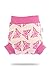Produktbild Petit Lulu Wollüberhose Größe L 100% Merinowolle Stoffwindeln (Schmetterling (rosa))