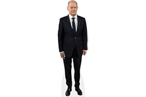 CELEBRITY CUTOUTS Olaf Scholz (Suit) Pappaufsteller mini