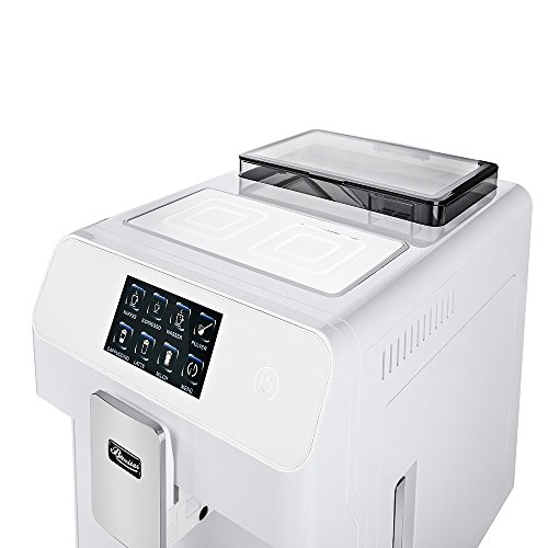 Kaffeevollautomat ONE-TOUCH✔ Café Bonitas✔ King-Star White✔ Touchscreen✔ Dualboiler✔ 19 Bar✔ Milchschaum-System✔ Vorbrühsystem✔ Latte Macchiato✔ Kaffee✔ Espresso✔ Cappuccino✔ heißes Wasser✔ Milchschaum✔ Kaffeeautomat✔ Kaffeemaschine✔ - 5