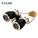 Price comparison product image ESSLNB Opera Glasses Binoculars 4X30 Theatre binoculars with Chain and Case Optical Glass Compact Binoculars For Theater Concert Women Gift