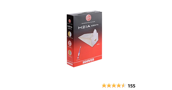 Hoover H 21 H21A Sacchetti per Acenta (x5), Carta : Amazon.it: Casa e cucina