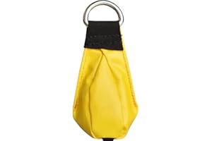 Kisangel Professional Throw Bag - 210g Stainless Steel Weighted Climbing Rope Bag for Rock Climbers Tree Climbing Caving, Compact & Wear-Resistant‌