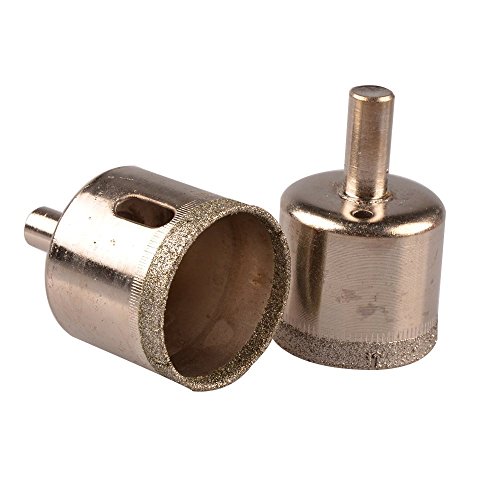 Racksoy 12stk 6-50mm Bohrmeißel Bohrer Lochsägen Set für Marmor Glas Fliesen (6,8,10,12,16,18,22,28,32,35,40,50 mm) - 5