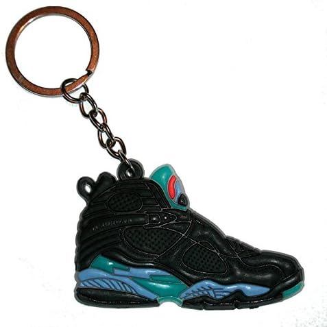 Air Jordan 8 Keyring / Keychain - Aqua