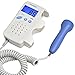 Popamazing Professional Prenatal Fetal Doppler LCD Screen Backlight Display Heart Sound Monitor