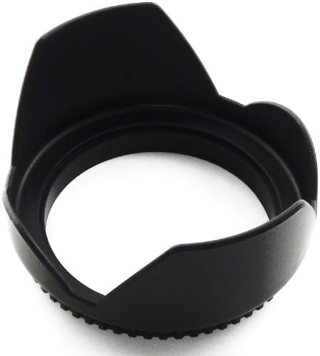DynaSun HD04 77mm Crown Shaped Tulip Flower Lens Hood 77 mm for Camera Canon Nikon Pentax Olympus Samsung Sony Panasonic Fujifilm Tamron Sigma