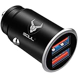 QUALCOMM 3.0 CHIP: Dieses iSOUL Auto-Ladegerät verwendet Qualcomm Quick Charge 3.0 Technologie, um die Ladezeit für Effizienz zu reduzieren. iSOUL Kfz-Ladegerät lädt kompatible Geräte bis zu viermal schneller als herkömmliche Aufladungen. QC3.0 + 30 W, gleichzeitiges Laden von 2 Geräten mit hoher Effizienz. Abwärtskompatibel mit QC2.0- und QC1.0-Geräten; voll kompatibel mit dem neuen QC 4.0-Standard.