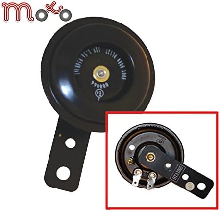 Motorbike Motorcycle Loud Replacement Horn Bracket MOTO 12V Scooter 95DB Replacement Horns Black