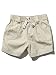 M&Co Baby Boy Cotton Summer Elasticated Waist Comfort Canvas Shorts Stone 3/6 Mnths