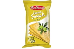 REGGIANA DISTRIBUTORI Croccantelle Bruschette Schiacciatine Crostini Taralli FORNO DAMIANI Aperitivo Salato - Box da 10 Pezzi (Three Snack Olive)