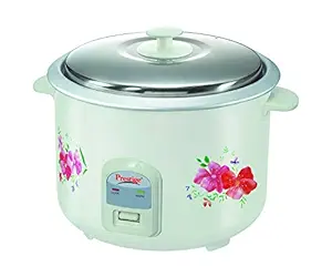 Prestige Delight lite Electric Rice Cooker, PRWO 2.8-2 SR, White