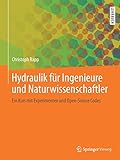Image de Hydraulik für Ingenieure und Naturwissenschaftler: Ein Kurs mit Experimenten und Open-Source Codes