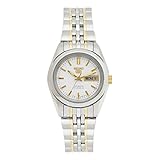 Seiko Damen Analog Automatik Uhr mit Edelstahl Armband SYMA35K1