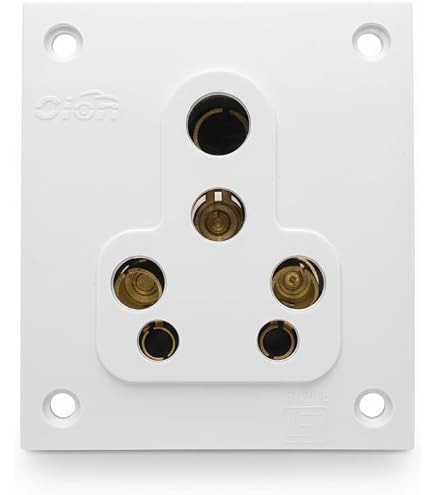Maharaja 3-in-1 Combined Switch Socket with Junction Box, 6A/16A