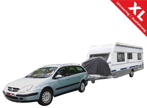 XL Fahrradschutzhülle/Fahrradabdeckung für 2 E-Bikes/Mountainbike Deichselmontage