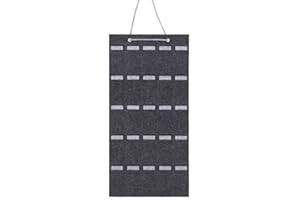 Bestlymood Gafas Organizador Gafas de Sol Organizador Almacenamiento Colgante Bolsa Gafas de Sol Anteojos Pantalla Show Holder Soporte de Pared Soporte de Gafas L