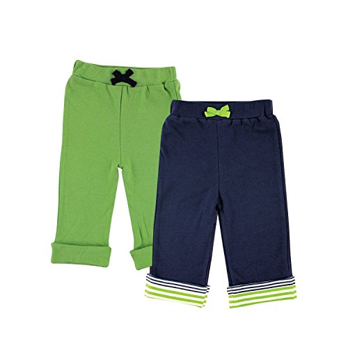 Yoga Sprout 2 Pack Fold Over Pants Baby Bottoms