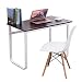 Produktbild Emall Life Computertisch Einfacher, stilvoller, höhenverstellbarer (72-96 cm) Tischzeichentisch, Stahlrahmen Studie PC-Laptop-Workstation für Zuhause / Büro