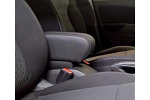 Drive Design bracciolo Compatibile per Crossland X Nero Montaggio Senza Viti - Regolabile in Lunghezza e con Grande portaoggetti