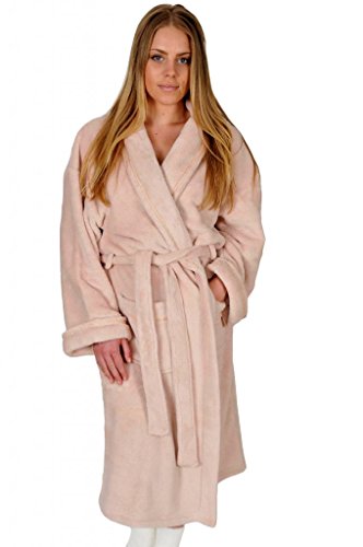 Snowfleece Ladies Dressing Gowns With Velvet Tape Medium 12 14 | Desertcart  Gambia