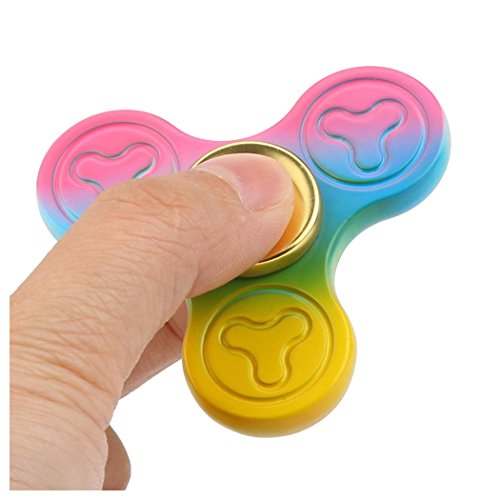 Hand Spinner Toy , Fuibo Fidget Spinner Triangle Single Finger Decompression Gyro Hand Spinner Toy , Fuibo Fidget Spinner Triangle Single Finger Decompression Gyro