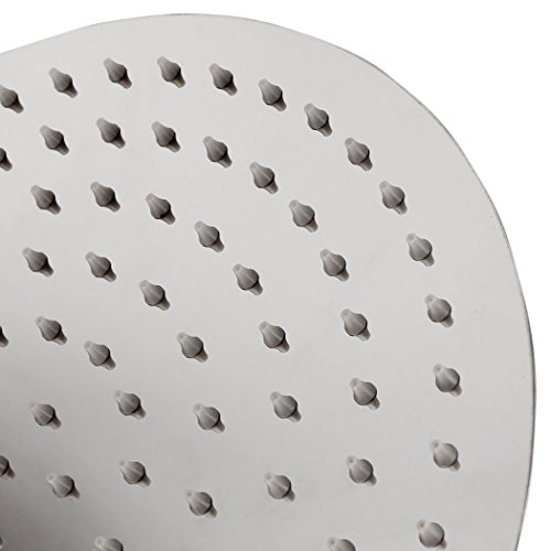 Ancheer Regendusche Duschkopf mit Anti-Kalk-Düsen, Edelstahl, rund und Quadratische Regendusche aus Edelstahl - 3