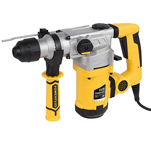SDS-Plus Bohrhammer 1600 Watt Stemmhammer Meißelhammer im Koffer + Gehörschutz - 2