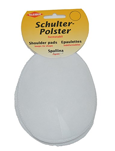 Kleiber 13 x 11 x 2,5 cm Schulterpolster/formstabil, sanftes weiß