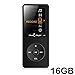Produktbild cfzc 16 GB Multifunktions-MP3-Player/MP4 Player mit 4,6 cm Bildschirm/FM/E-Book/Voice Recorder/Wecker/Kalender 70 Stunden kontinuierliche Wiedergabe