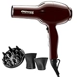❥【MOTOR AC CON 2300W DE ALTA POTENCIA】: El motor de gran alcance de secador de pelo profesional produce el viento fuerte, consumición de energía baja, funcionamiento estable, consigue un secado de pelo profesional muy rápido y cómodo debido a su gran caudal de aire.