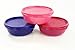 Produktbild TUPPERWARE (3) 300 ml Hit-Parade Kühlschrank blau, pink, rosa 10107